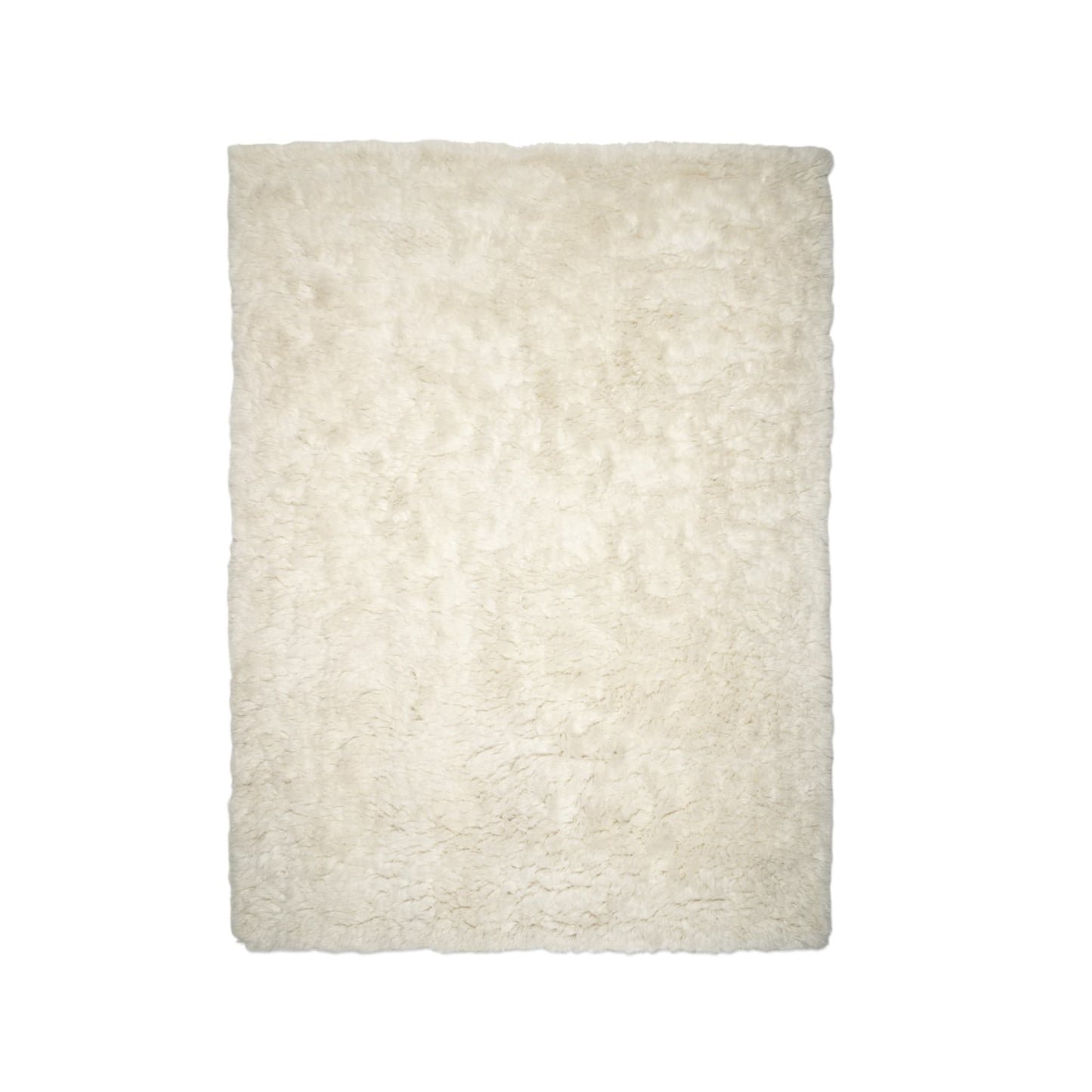 Cloudy rug white