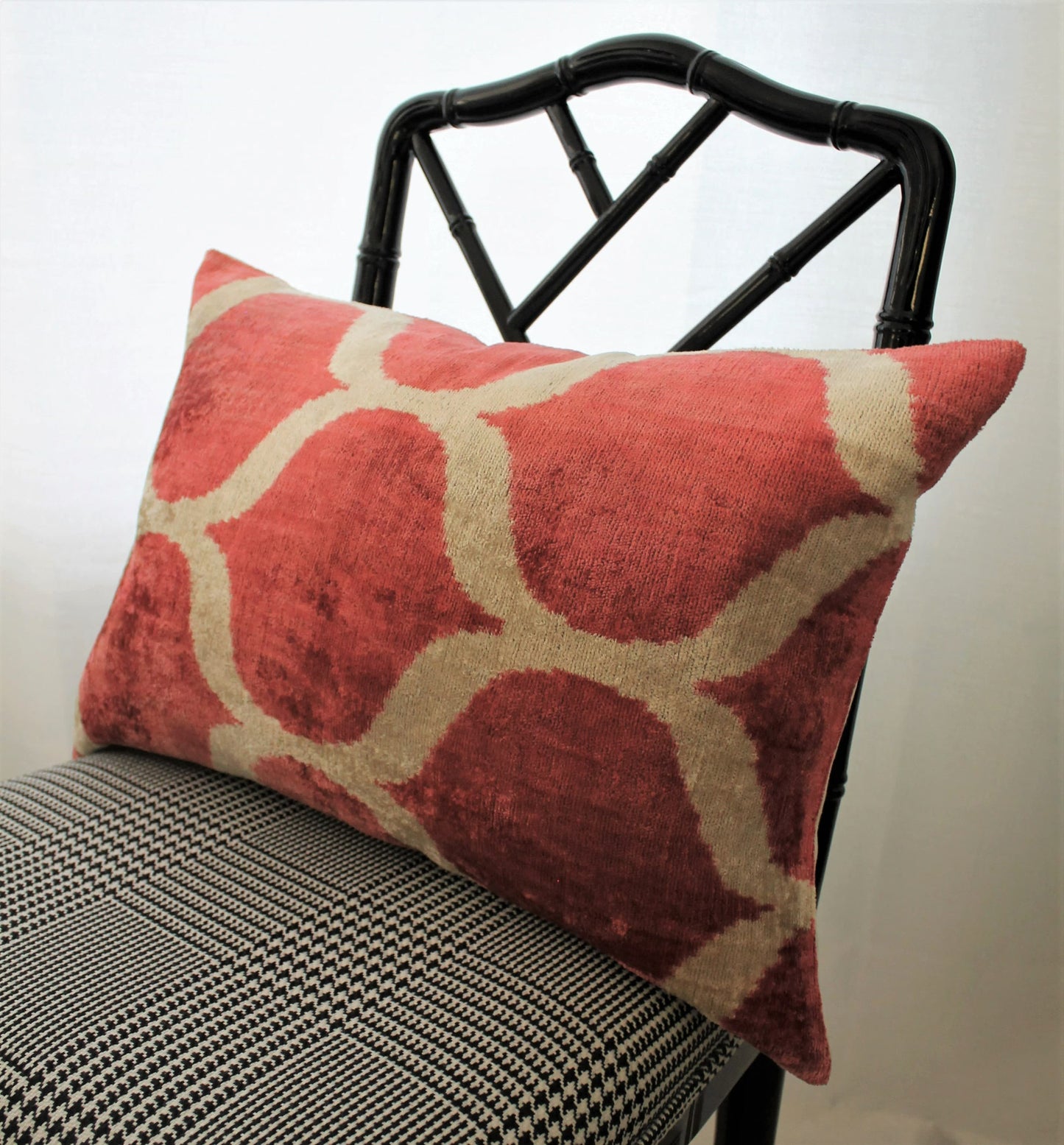Silk velvet No. 2 cushion cover